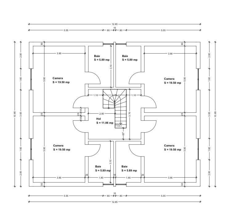 Teren Intravilan Becicherecu Mic Cu Proiect Si Autorizatie,Fundatie Finalizata - Poză 10