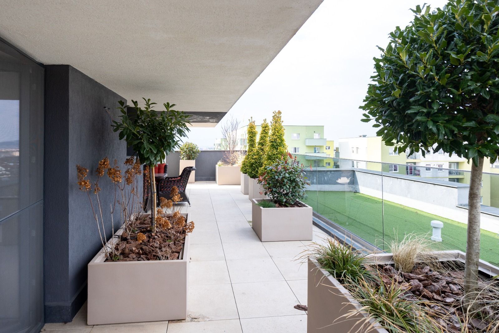 Penthouse superb, 3 camere+parcare subterana ,203 mp-Coresi - Poză 25