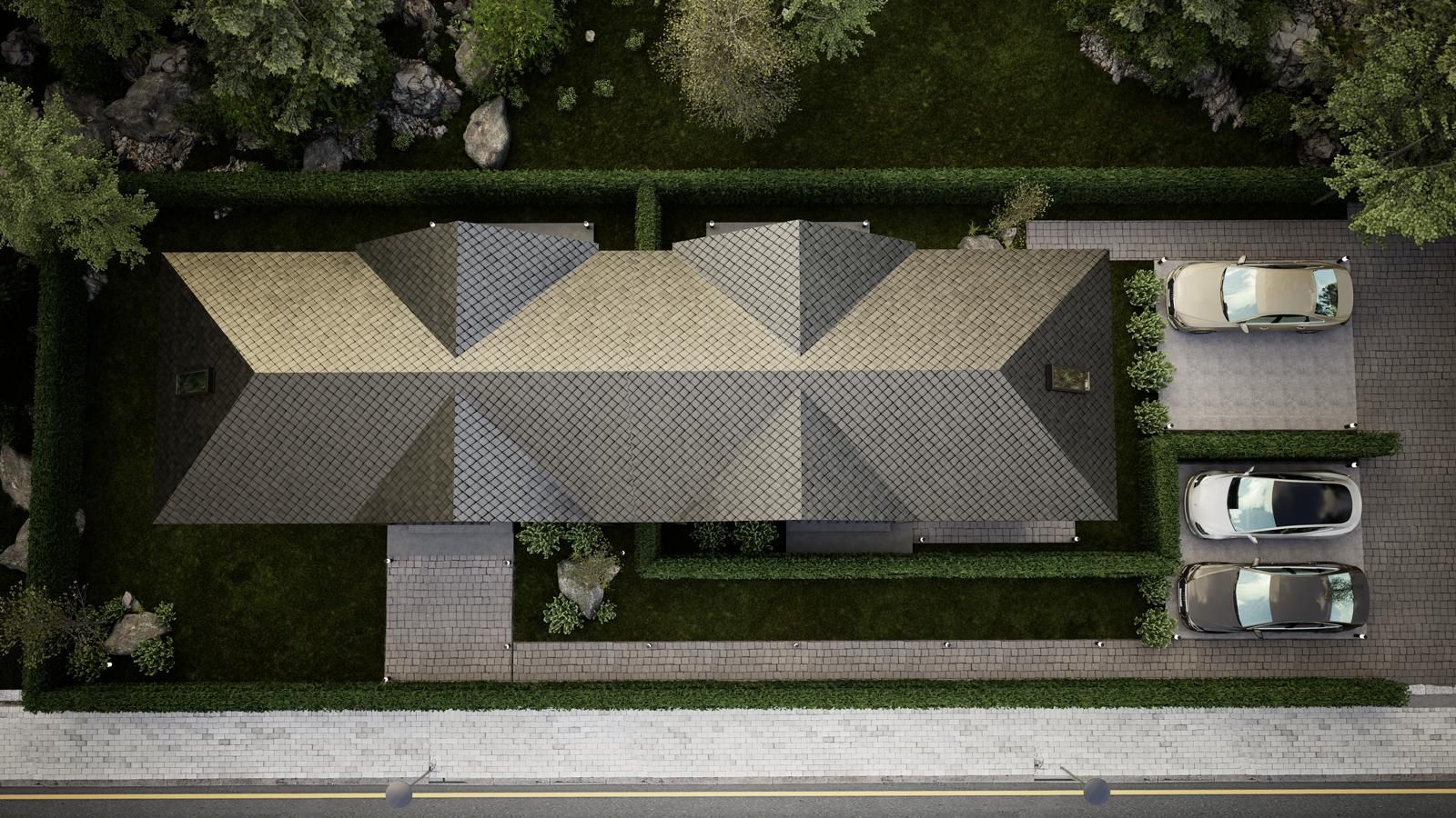 vila 5cam-indiv la calcan-perete propriu/centru Popesti Leordeni - Poză 4