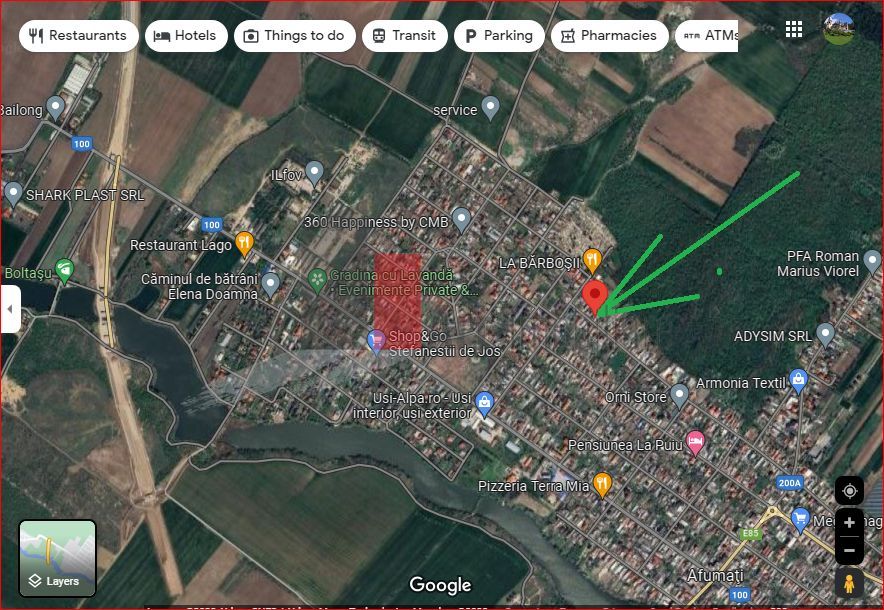 Afumati- Ilfov - teren 899 mp - 80€ /mp- Comision Cumparator ZERO - Poză 1