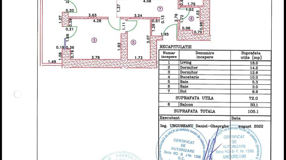 Apartament modern 3 Camere I Pipera I Cortina North - Poză 21