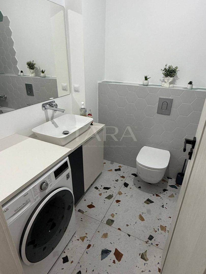 3 Camere Premium cu Terasă de 36 mp și 2 Garaje – Floresti. - Poză 14