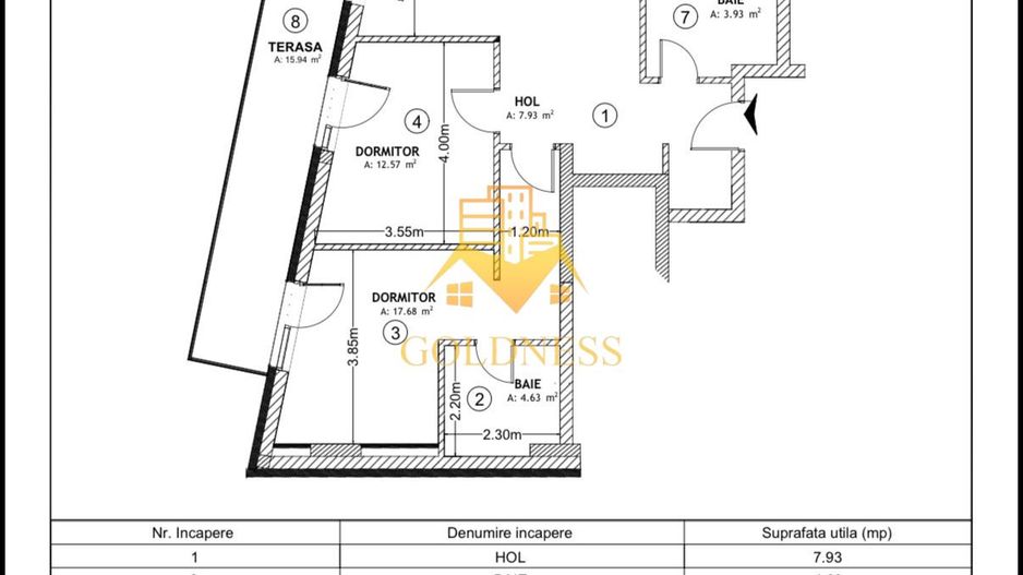 Penthouse zona centrala 100 mp| Proximitate Piata Mihai Viteazu~ Horea - Poză 4