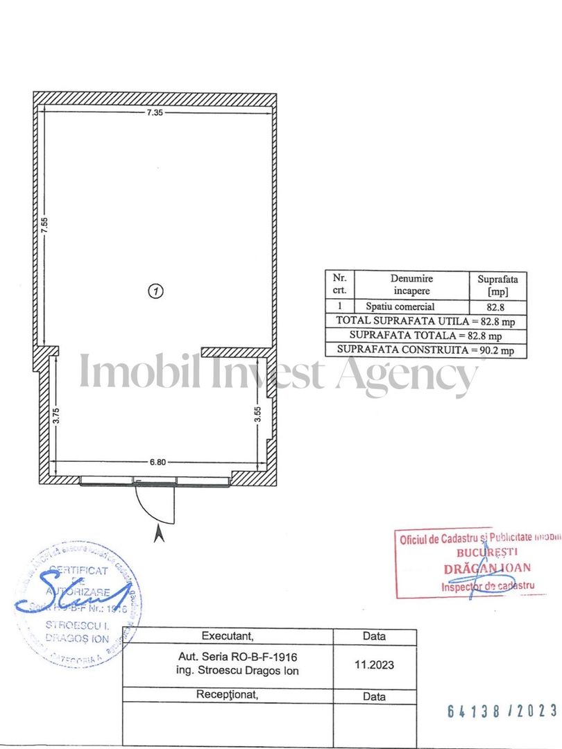 Spatii Comerciale de Vanzare in One Cotroceni Park la Parter - Schiță 14