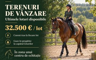 Teren Berceni – ultimele loturi | Curent la fiecare lot | 32.500 € - Poză 2