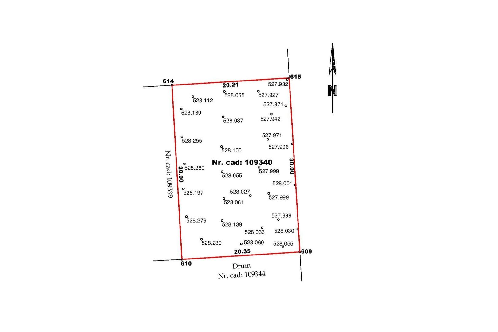 Teren Strada Sportului, Prejmer - 608 mp, Toate Utilitățile - Poză 2