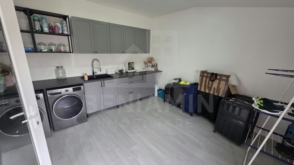 Casa Moderna-160mp-Teren 1200mp-Mobilata-Utilata-Centrala-Romanesti - Poză 8