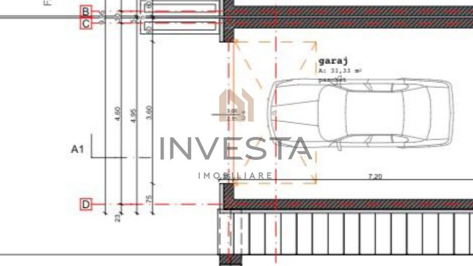 Casa tip duplex cu panorama deosebita ! - Schiță 5