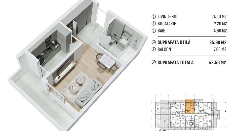gars.dec-39mp/metrou Leonida sau Berceni - 20min pe jos - Poză 1