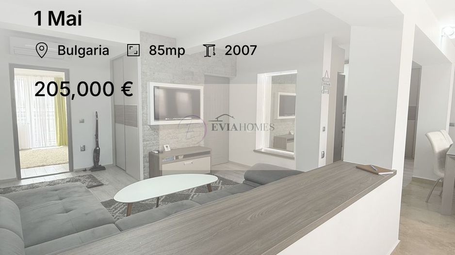 3 camere/ 2 bai/ balcon  – Zona Piata 1 Mai - Poză 1