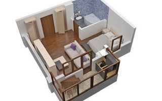 MILITARI RESIDENCE 2 CAMERE 40 MP | DECOMANDAT - Schiță 6