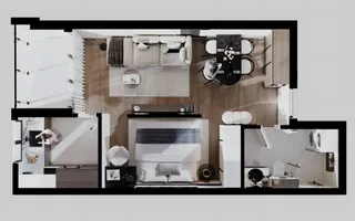 APARTAMENT TIP STUDIO I CALEA SURII MICI - Poză 22