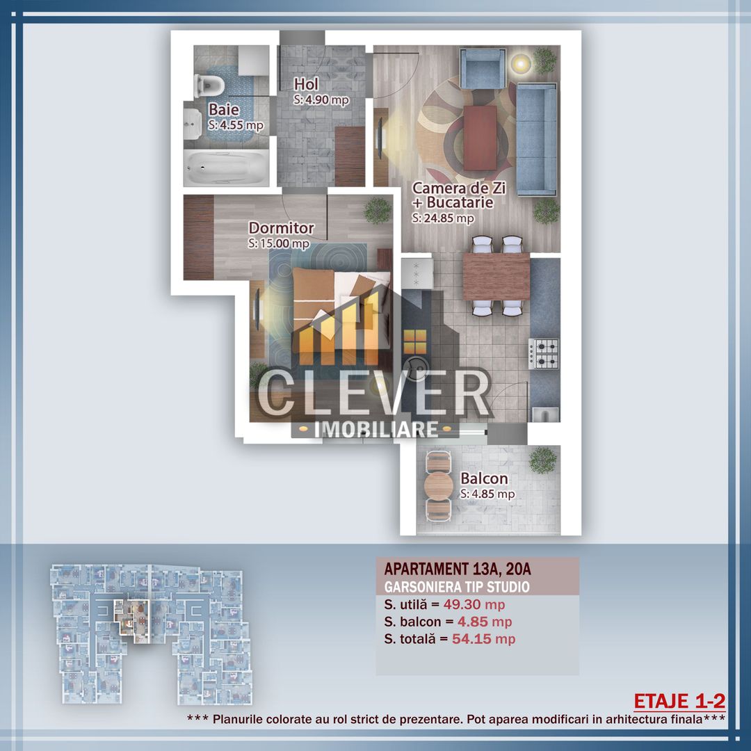 Apartament 2 camere Direct Dezvoltator Theodor Pallady - Poză 1