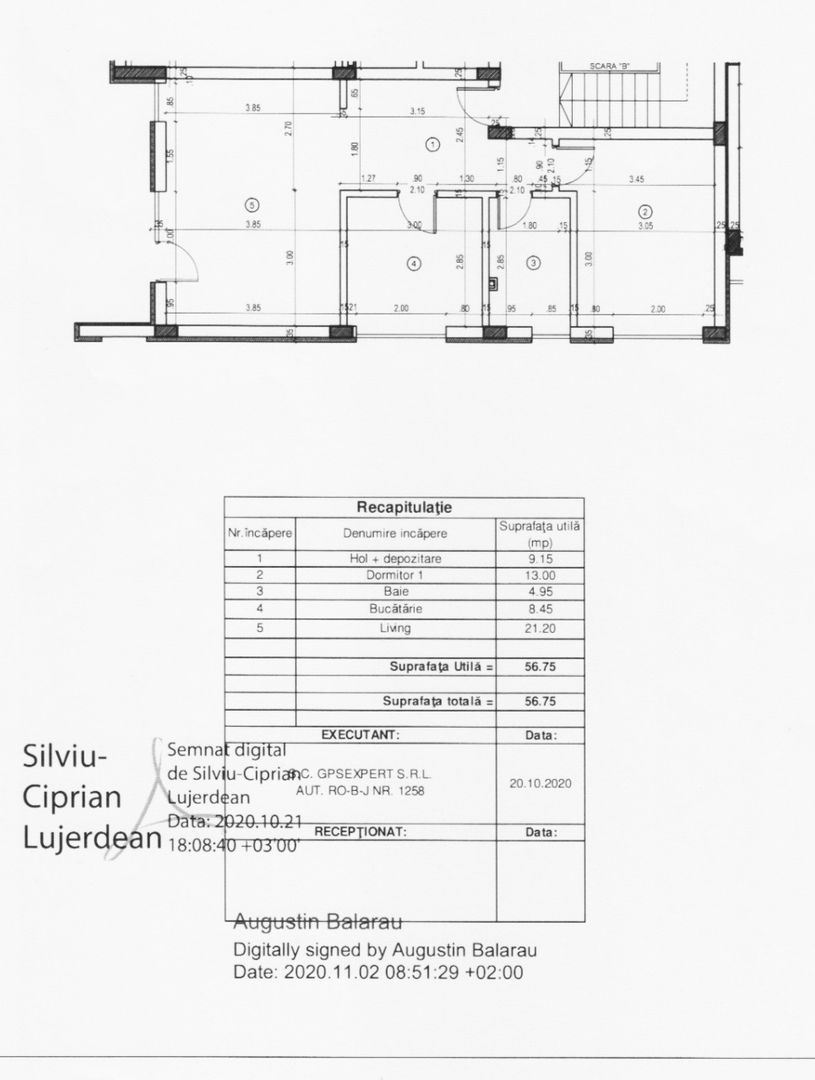 Apartament cu 2 camere de vânzare cu gradina proprie si parcare - Poză 6