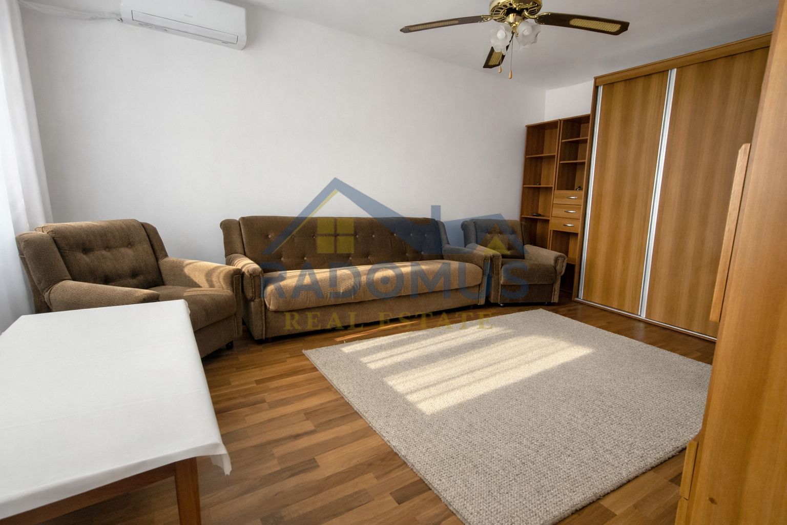 2 camere Vest | Etaj 1 | Mobilat utilat | Balcon închis | 350€ - Poză 2