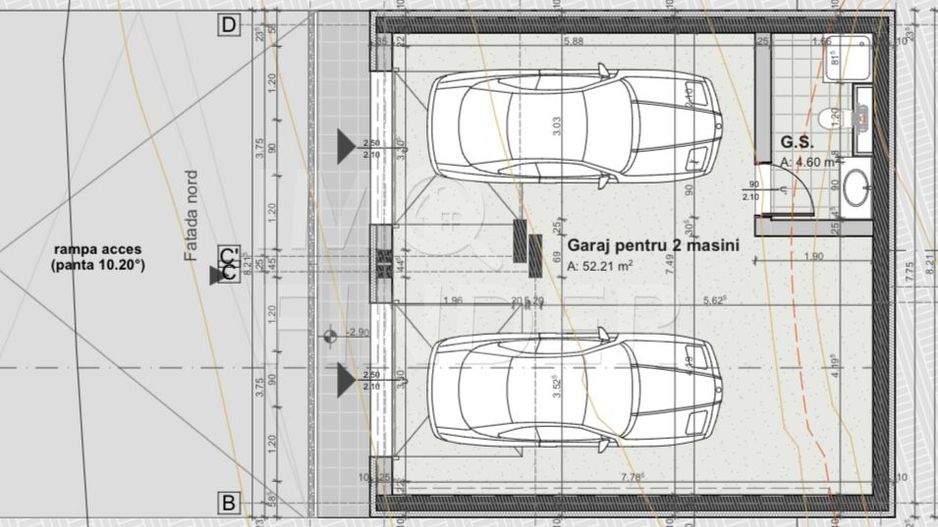 Vanzare parte de duplex 200 mp utili, teren 230 mp, Andrei Muresanu - Poză 21