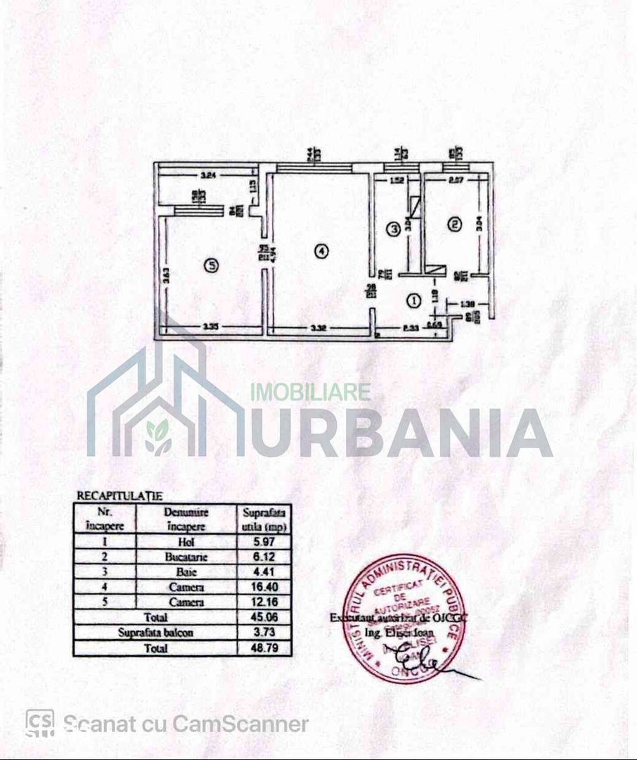 Apartament 2 camere, 50 mp, bulevardul Cantemir, Iași - Poză 4