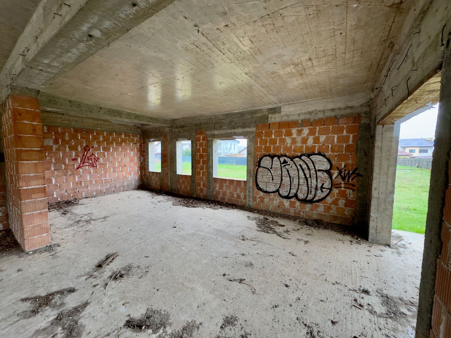 Vila Individuala S+P+1+M cu Teren 1000mp langa Padure - Balotesti - Poză 14