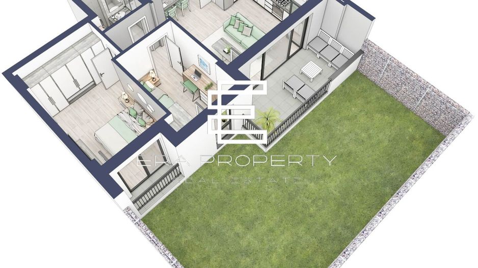 Apartament 3 camere | parter cu gradina | Zona Alba Iulia – Sibiu - Schiță 13