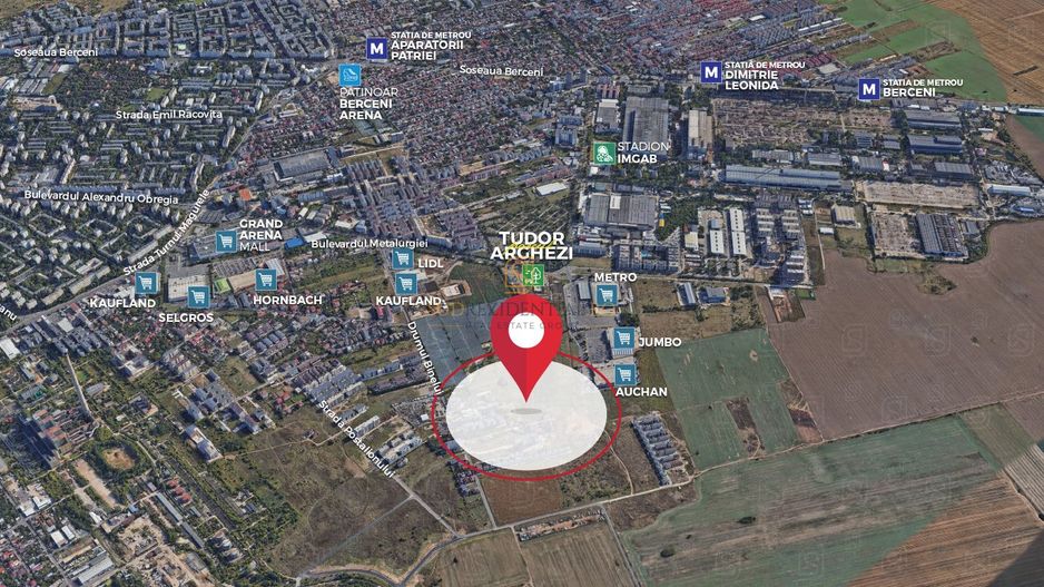 Teren 5.009 mp – Sector 4, zona Metalurgiei – Drumul Binelui - Poză 7