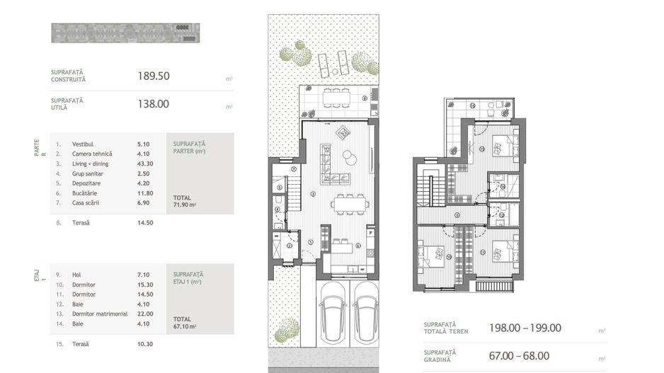 VILA TIP TOWNHOUSE DE LUX | COMPLEX CU PISCINA | PIPERA - Schiță 5