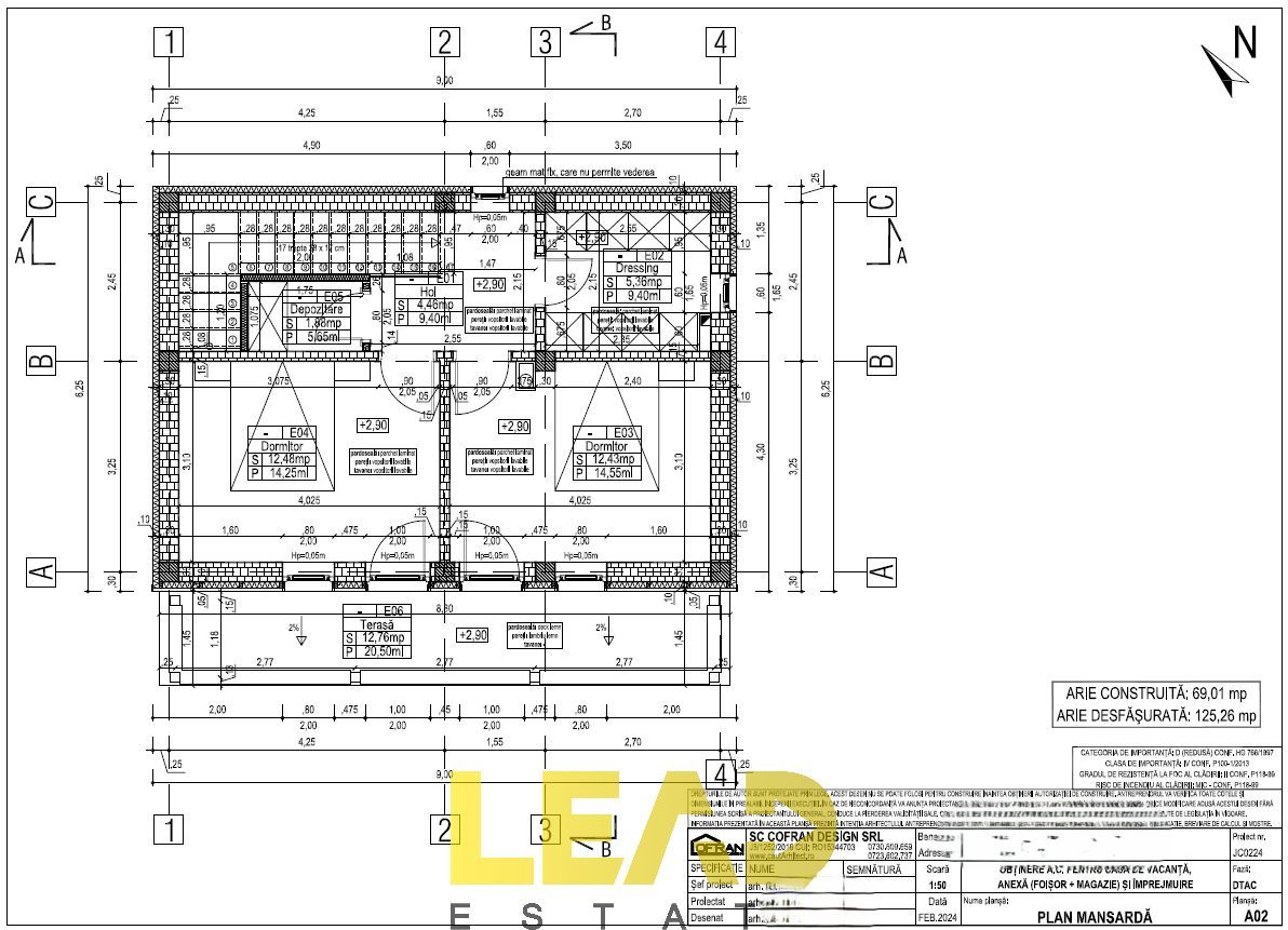 Comision 0%, Casa in constructie P+M, 80 mp utili, cu foisor si teren 504 mp - Poză 5