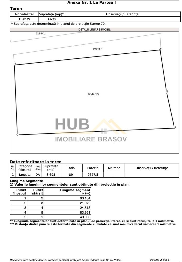 Teren de Vanzare Zarnesti | Utilitati | 3.698mp - Poză 6