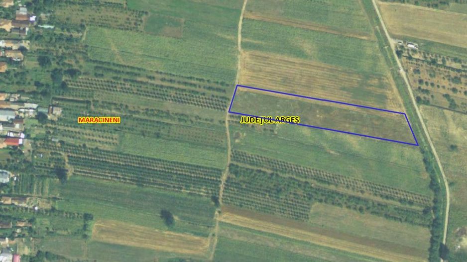 Teren intravilan 7.545 mp în ideal rezidențial sau hale - Poză 3