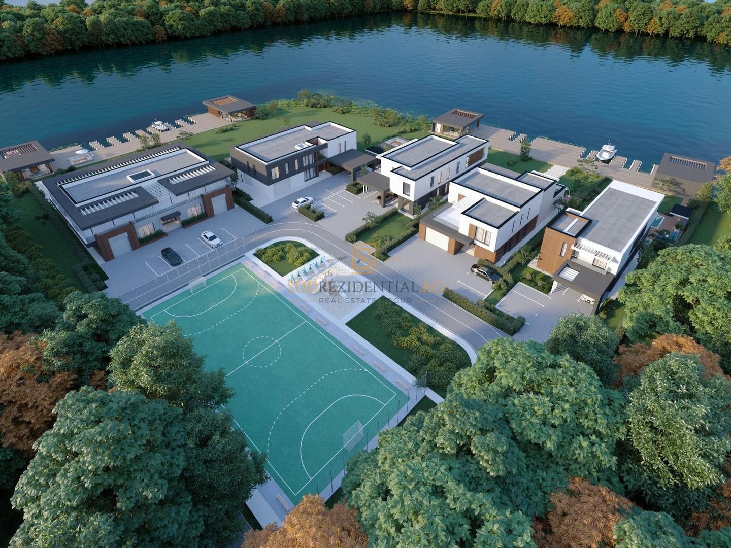 Vila exclusivista cu piscina si ponton pe malul Lacului Snagov - Poză 7