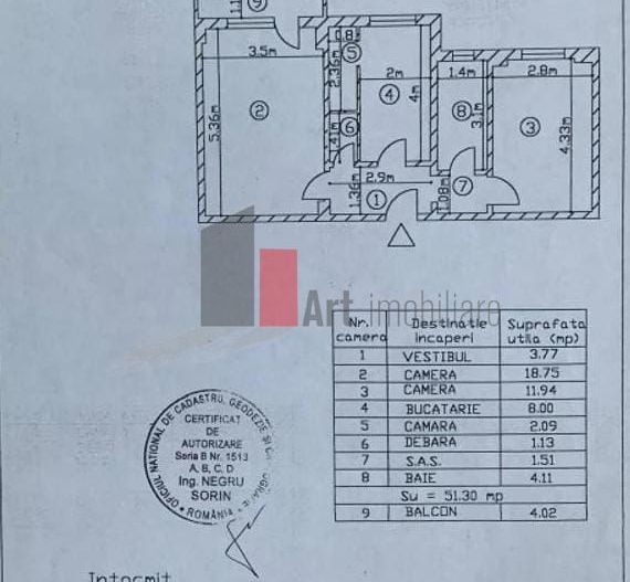 Vânzare apartament 2 camere decomandat Bd. Brâncoveanu - Poză 9