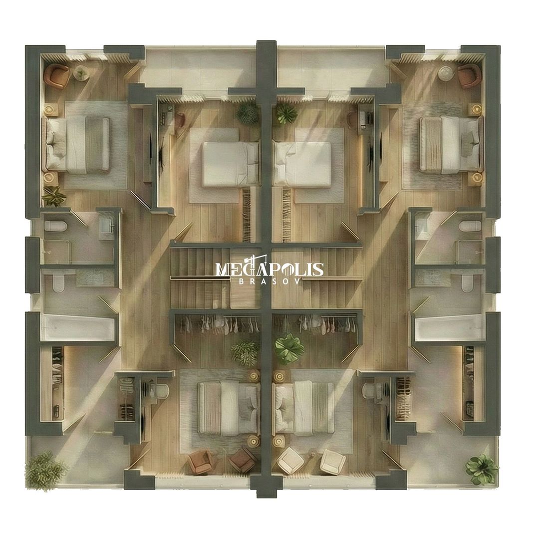 Casă premium tip duplex | Săcele | 146 mp utili - Poză 4