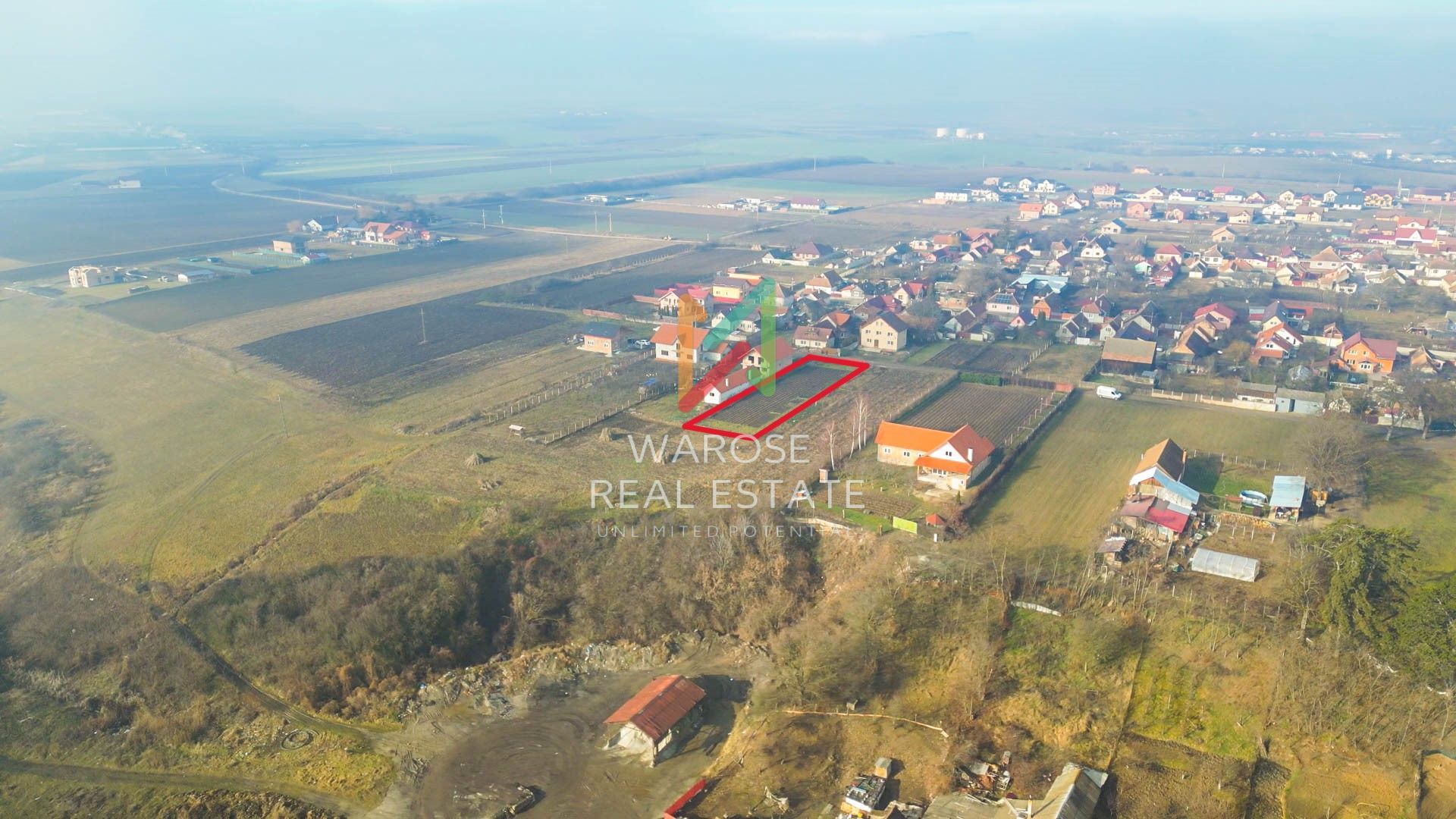 Teren intravilan 1200 mp-Feldioara - 0% Comision pt Cumparator - Poză 8