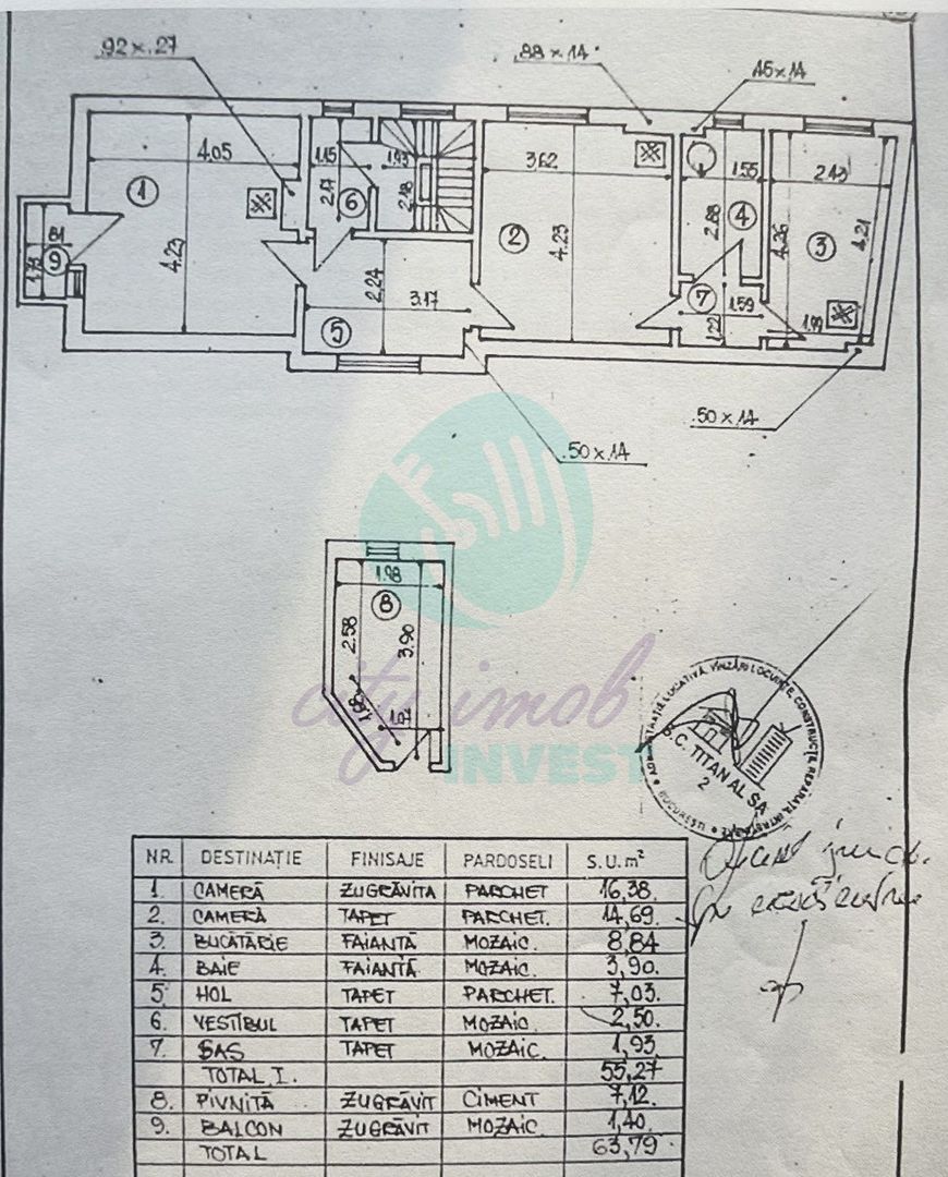 Apartament cu 2 camere - Poză 3