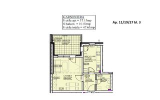 Garsoniera Decomandata, Terasa 10 mp - Pallady - Comision 0% - Poză 2