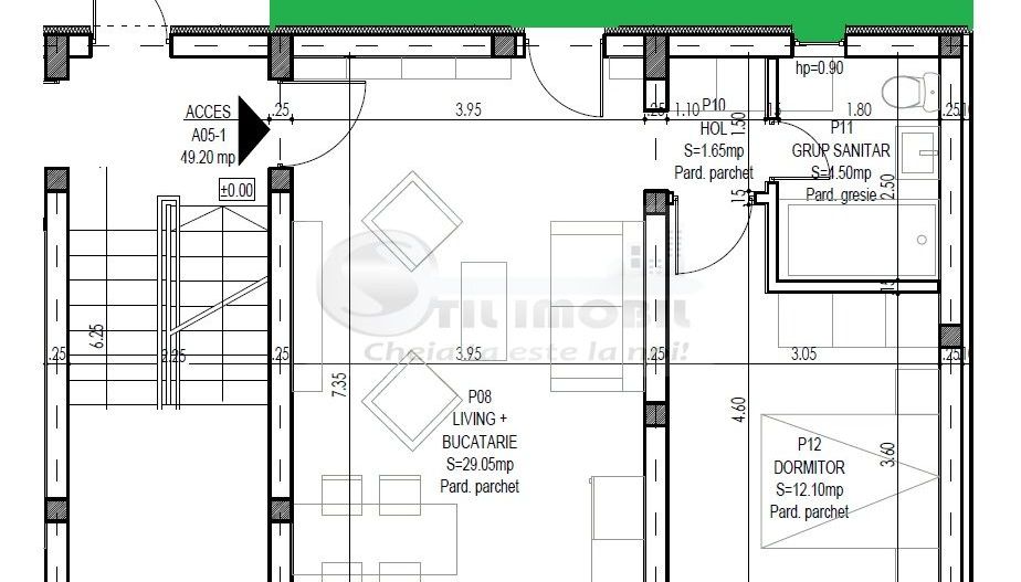 Apartament 2 camere + Terasa de 40mp - zona Rediu - Poză 7