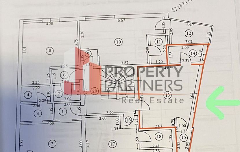 Garsonieră – 27 mp utili – Zona Tineretului, strada Spineni, nr 1. - Schiță 7