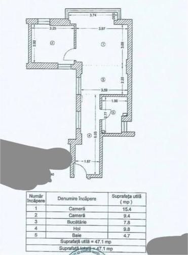 Apartament 2 camere central, finisaje premium, bloc nou 2023, Universitate - Poză 12
