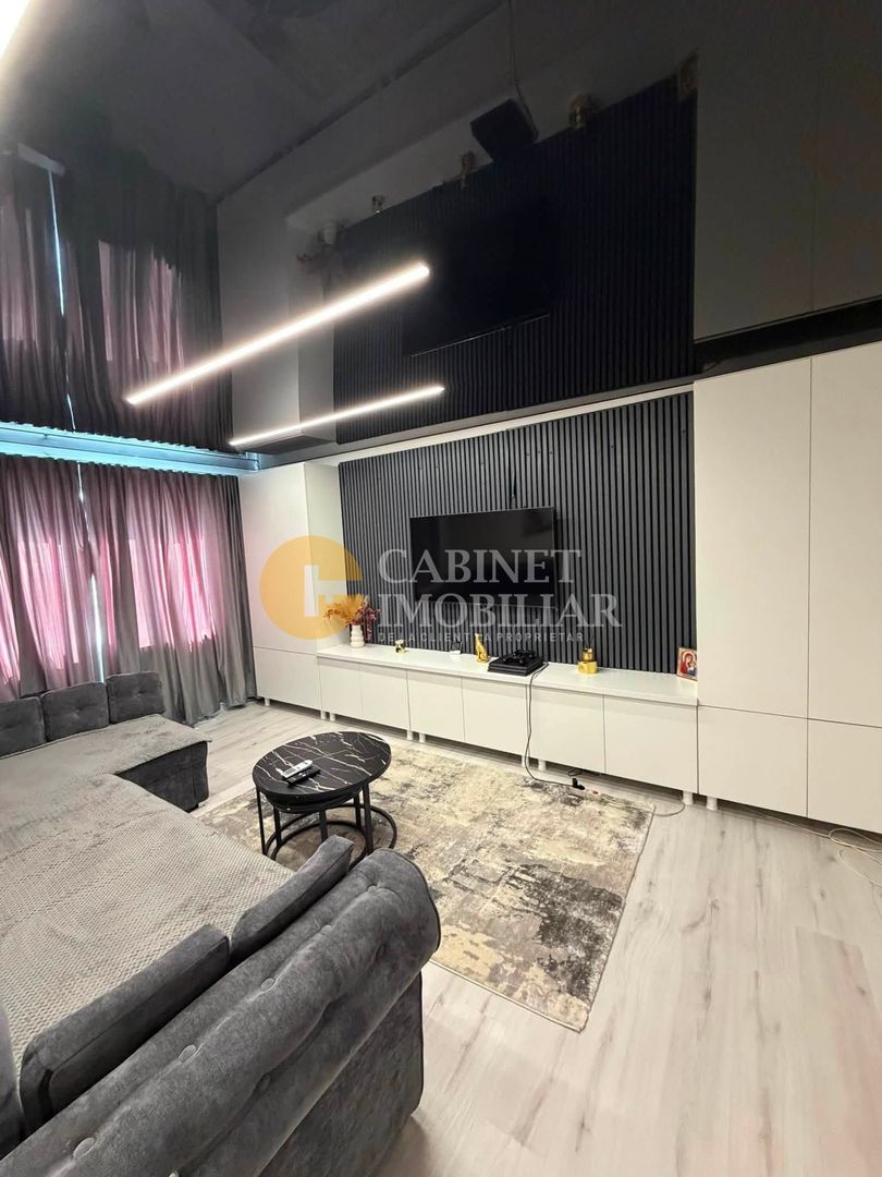 2 Camere Decomandat- Mobilat si Utilat-Renovat Modern- Zimbru - Poză 2