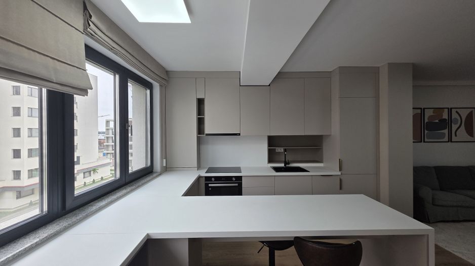 Apartament 2 camere lux decomadat Pipera Rond OMV70 metri - Poză 3