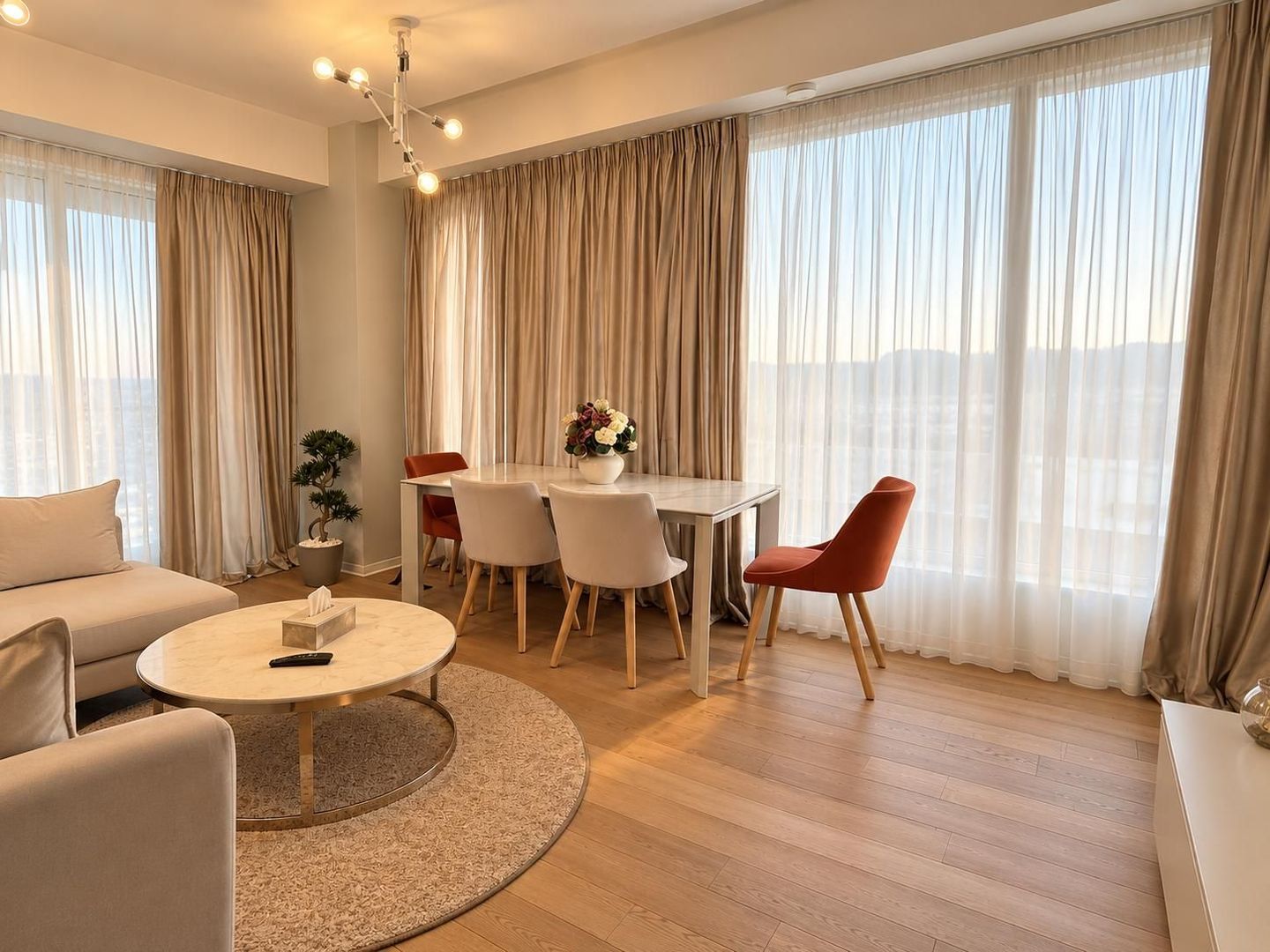 Apartament high-end 2 camere în One Mircea Eliade I View superb - Poză 3