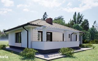 Casă cu 4 camere la roșu, teren 637 mp, toate utilitățile, Micești - Poză 4