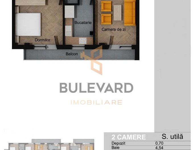 Apartament cu 2 camere , zona strazii Sesul de Sus! - Poză 2