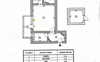 Drumul Taberei-Afi Cotroceni | Studio | 49mp | Etaj 4 | 105.000 euro - Poză 12