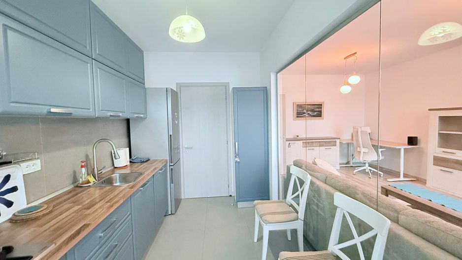 APARTAMENT DE LUX 2 CAMERE MOBILAT & UTILAT BLOC NOU GROZAVESTI METROU - Poză 5