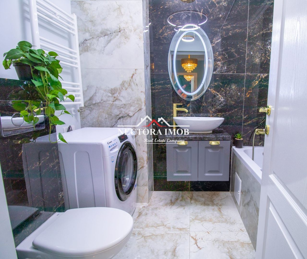 NECTORA IMOB-Apartament 2 camere,Prima Onestilor,54 mp,Mobilat/Utilat - Poză 9