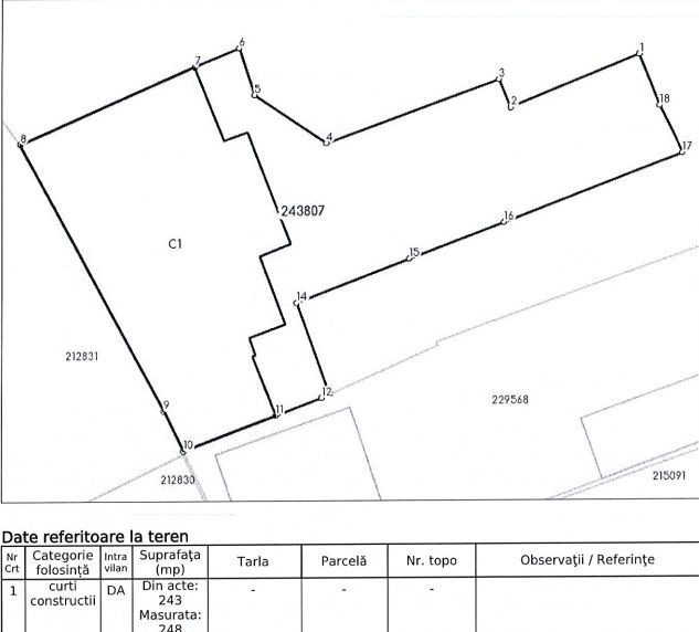 FERDINAND - Oborul Nou | Casa individuala 276mp teren| Renovare facila - Schiță 2