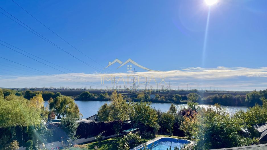 Vila 7 camere**Lake view**Ponton privat**Piscina**Teren 933 MP//Balotesti - Poză 1