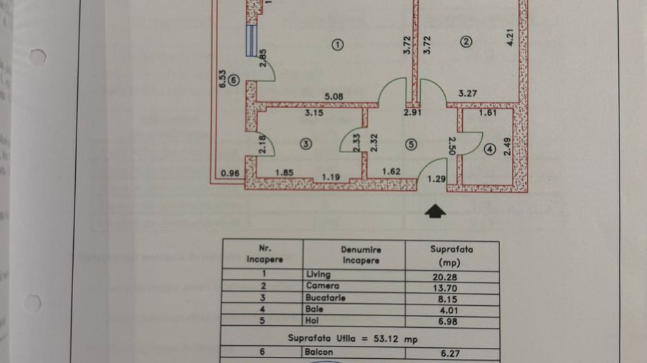 Apartament 2 camere de vânzare – Splaiul Independenței, zona Grozăveșt - Poză 25