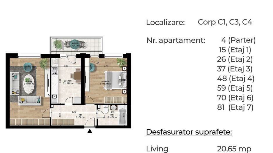 2camdec,generos, 8 minute metrou Berceni - Poză 1