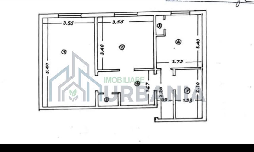 Inchiriez ap.2 camere decomandat renovat in Canta - Poză 4